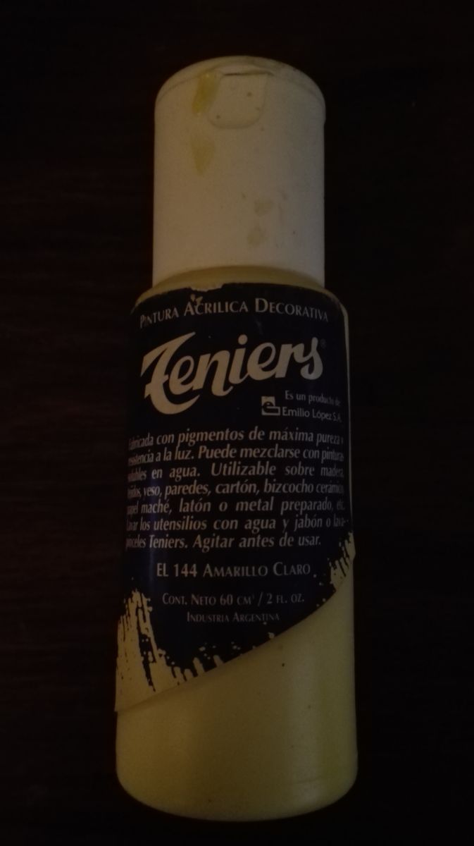 Pintura acrílica profesional TENIERS / Lote 16 pomos de 60cm3