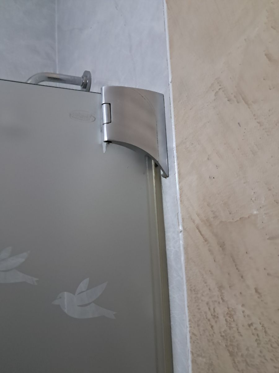 Mampara de vidrio curvo para bañadera
