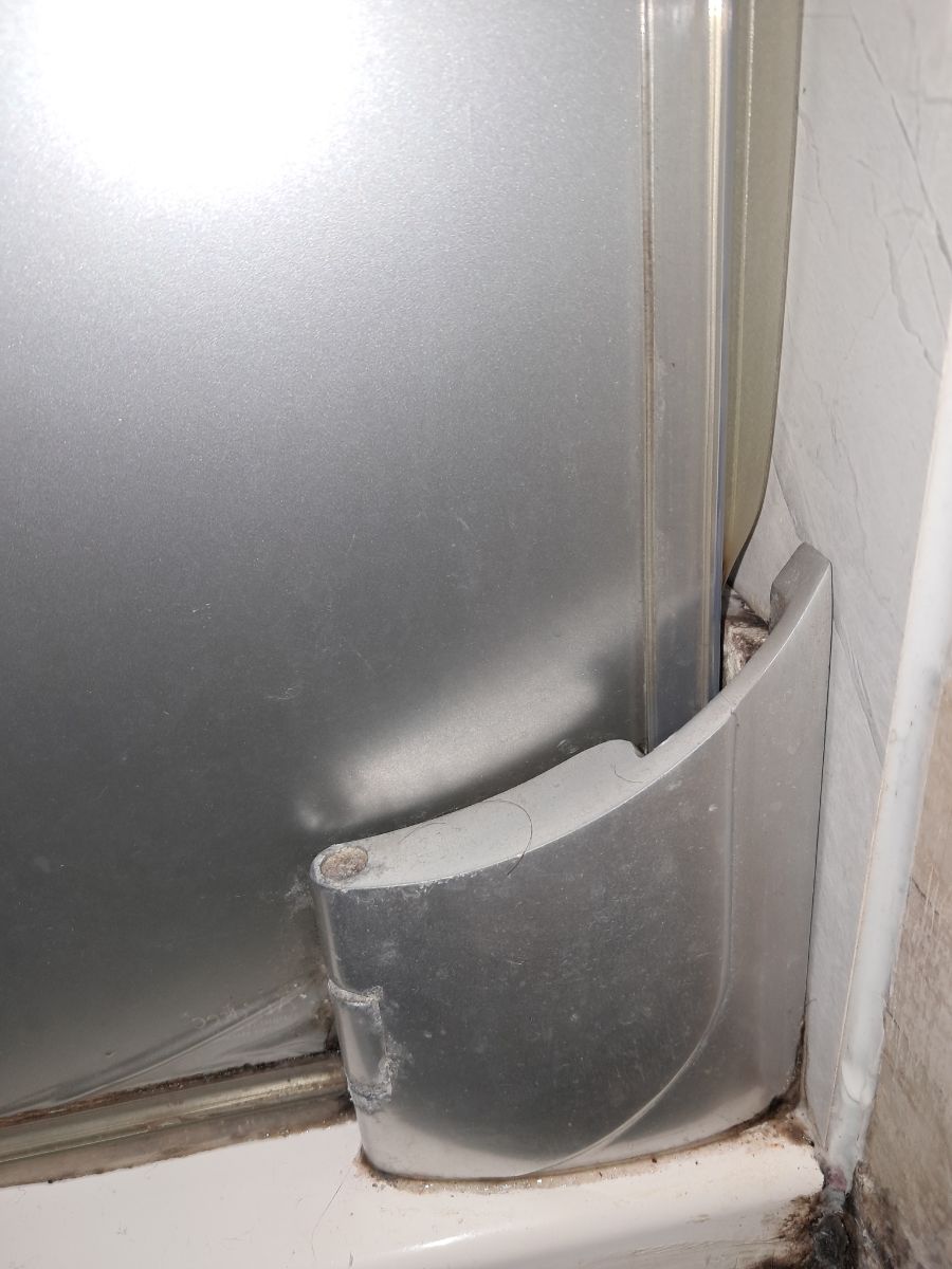 Mampara de vidrio curvo para bañadera