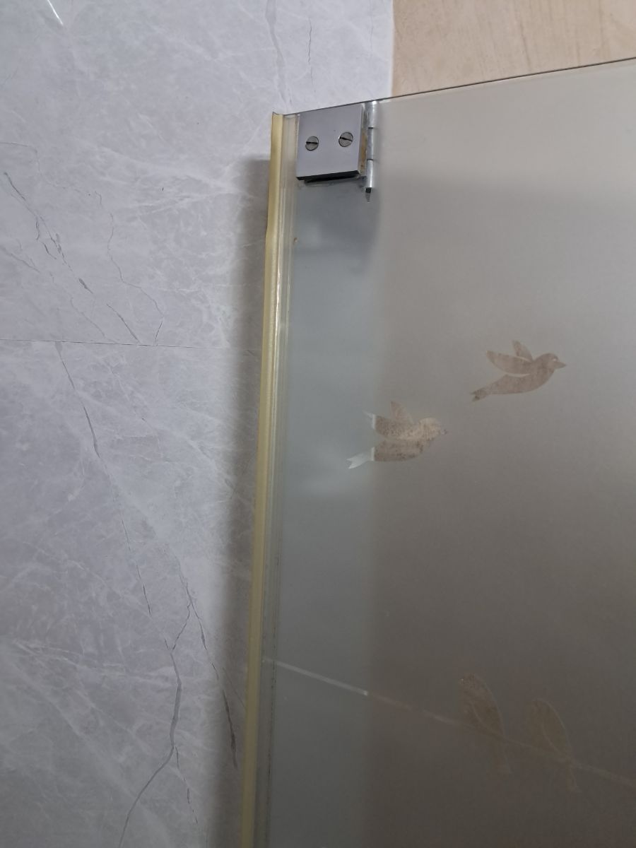 Mampara de vidrio curvo para bañadera