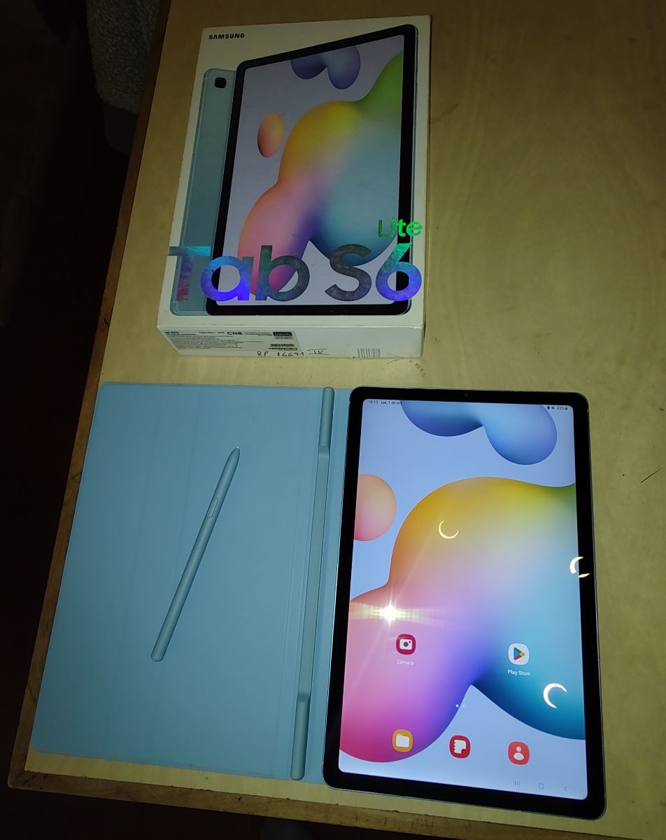 Tablet Samsung Galaxy Tab S6 Lite (incluye S pen + Funda originales)
