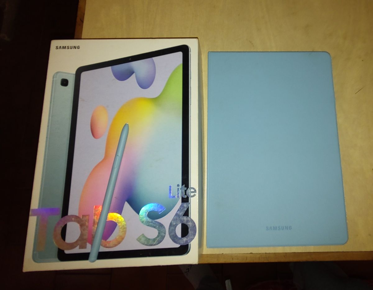 Tablet Samsung Galaxy Tab S6 Lite (incluye S pen + Funda originales)