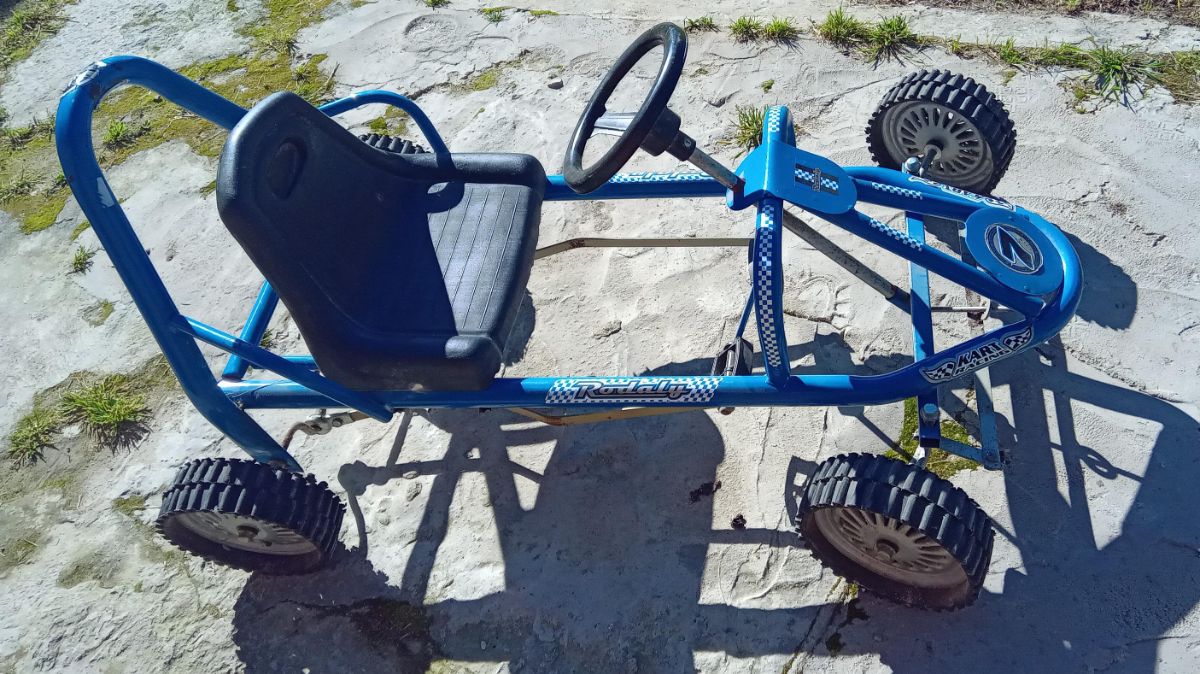 Karting a pedal