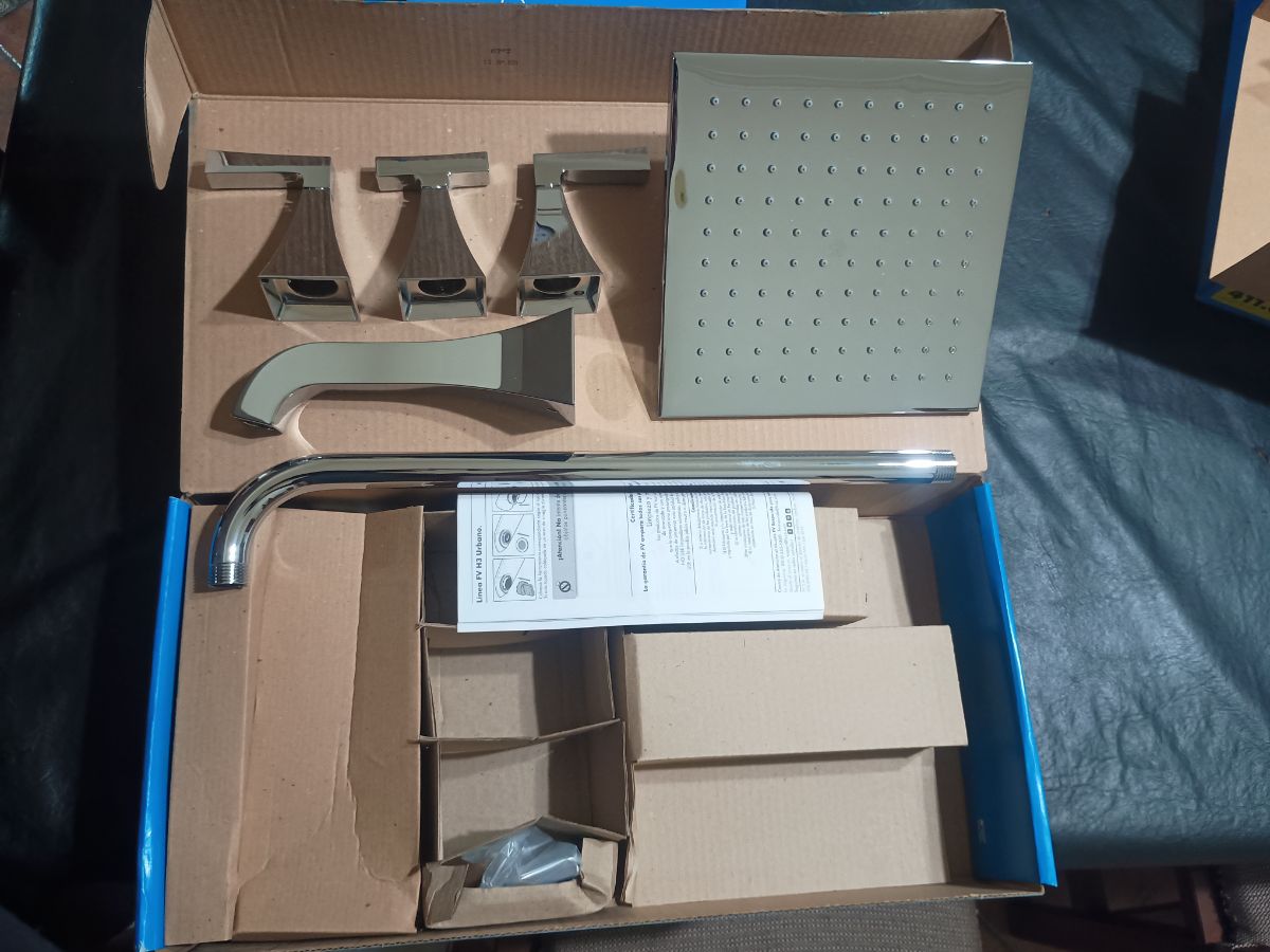 GRIFERÍA FV URBANO LEVER CROMO – 207/H3L + 103/H3L 🚿 🔥 PRODUCTOS FV – CALIDAD Y DURABILIDAD
