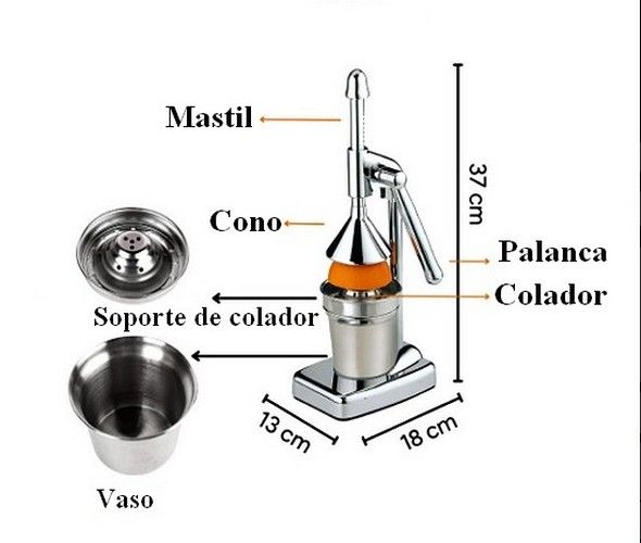 EXPRIMIDOR DE CITRICOS A PALANCA