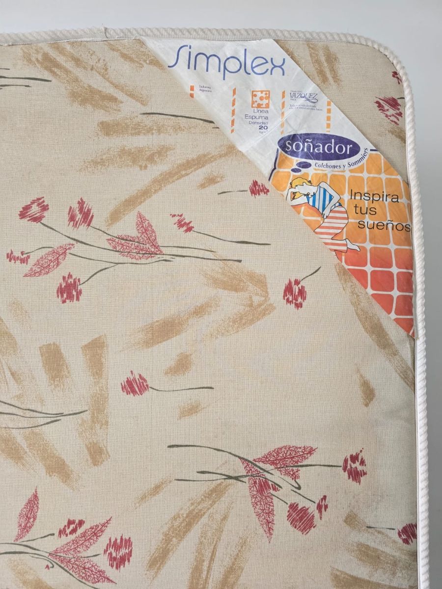 COLCHON ESPUMA SPRINGWALL SOÑADOR SIMPLEX