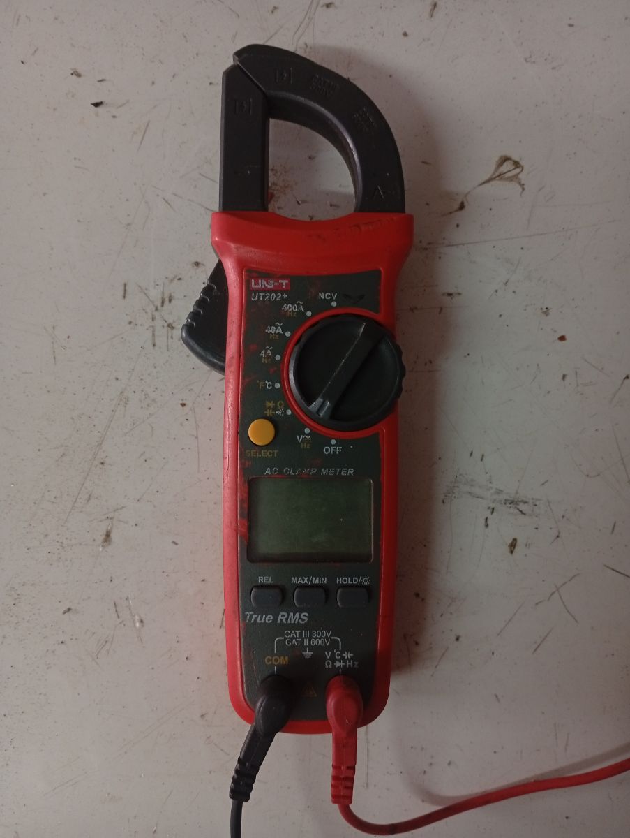 Pinza Amperométrica Unit Ut202+ Plus Trms Temperatura