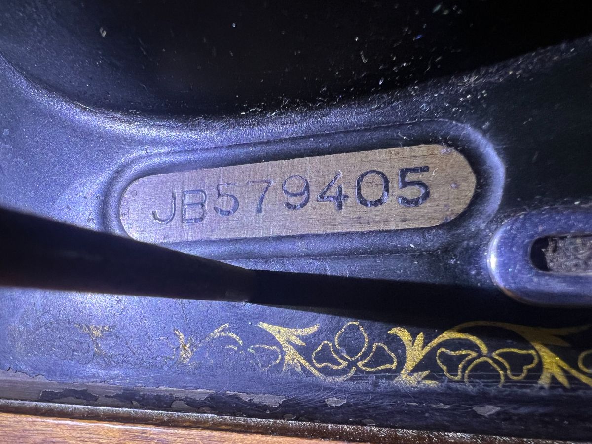 Maquina de coser SINGER original 1946/7