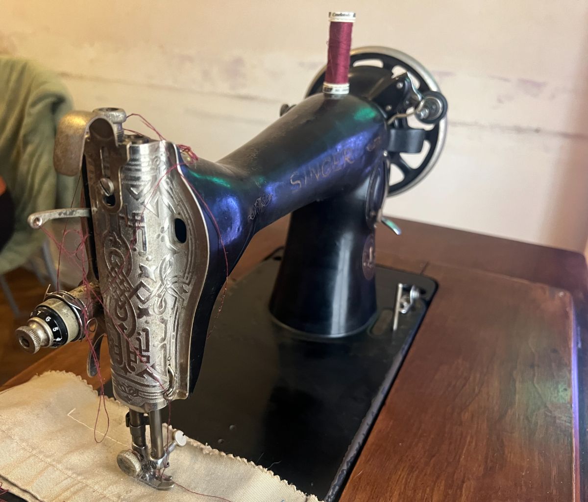 Maquina de coser SINGER original 1946/7