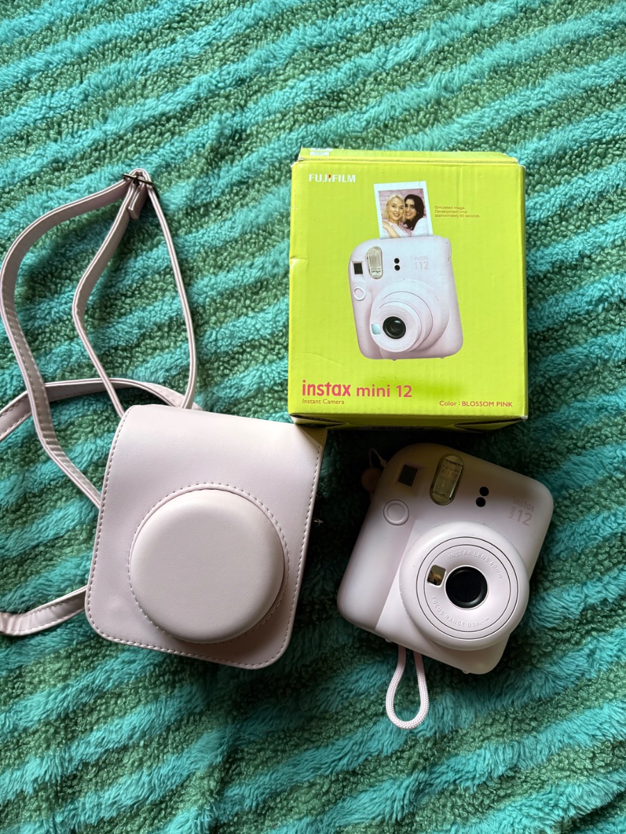 Instax mini 12 rosa